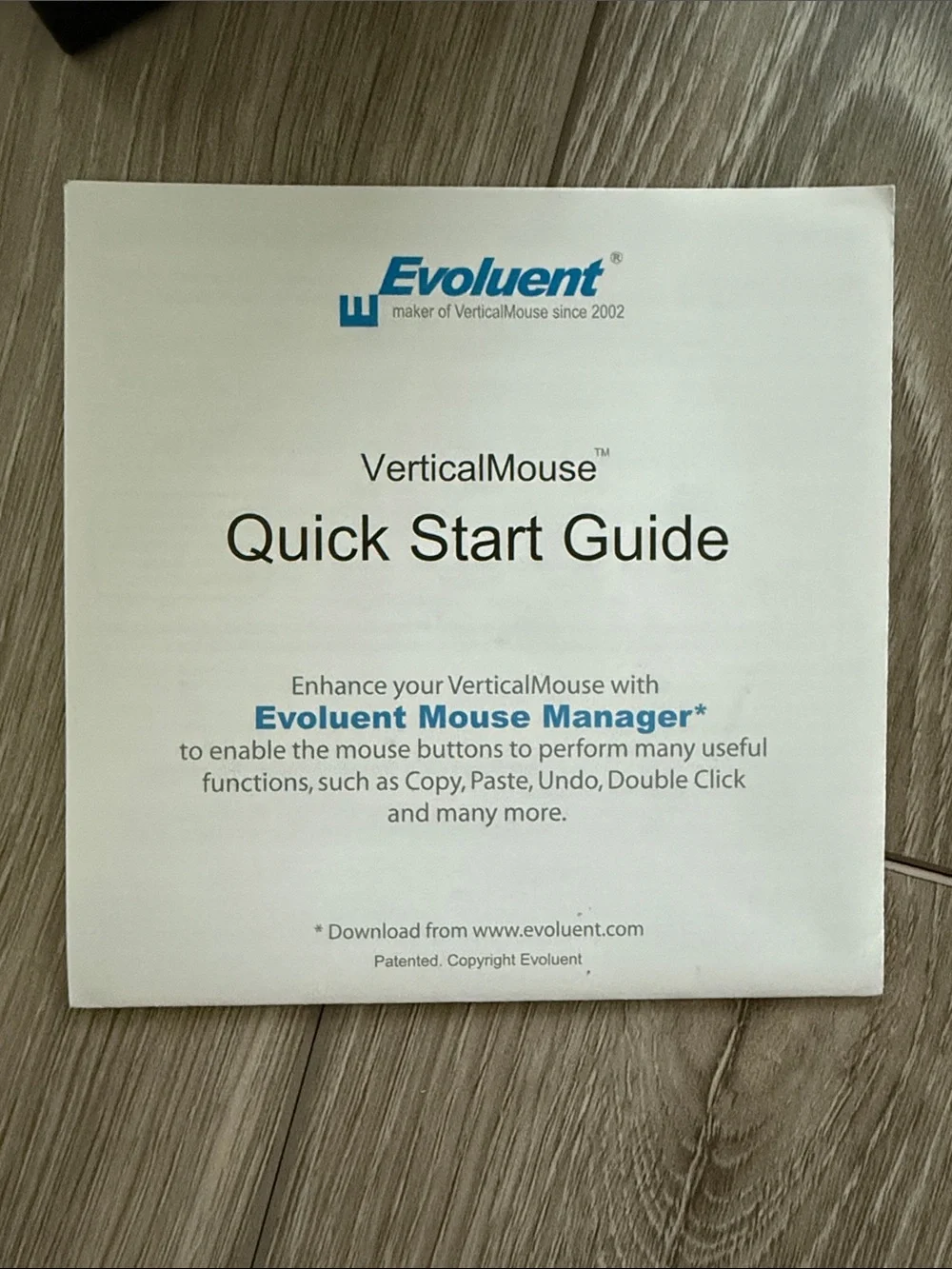 NWT Evoluent Vertical Wireless Mouse